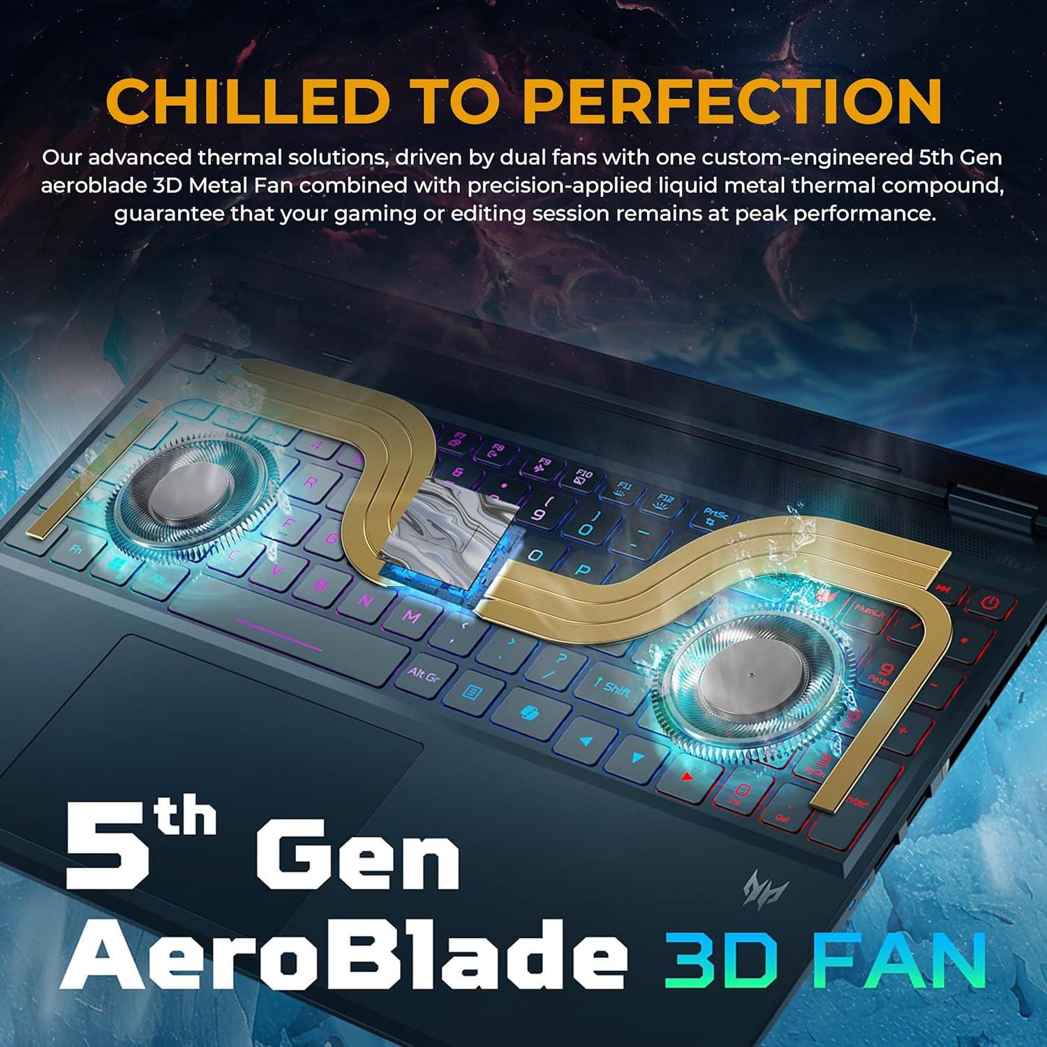 Predator Neo 16S – KI-Workstation für KI, Bottleneck-Stopper, TGP/TDP