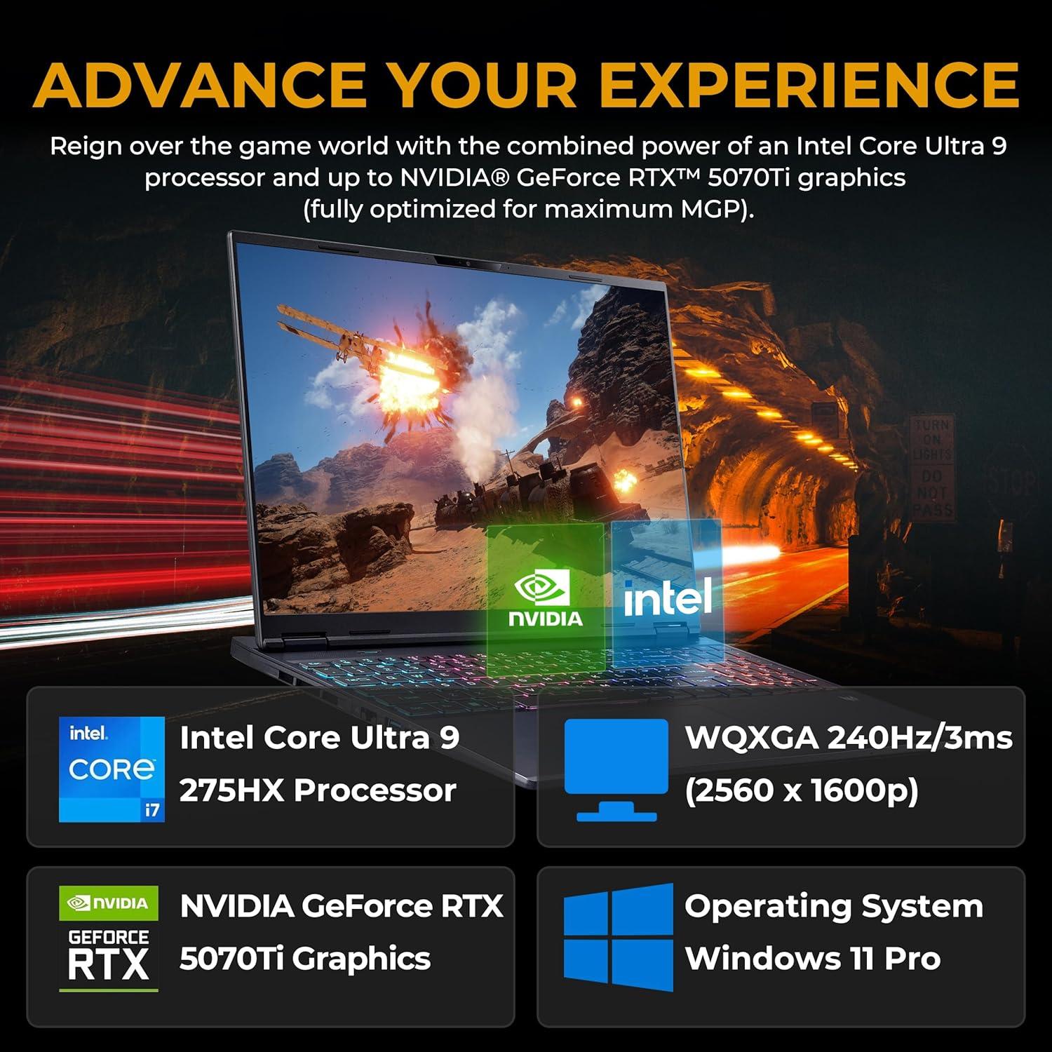 Predator Neo 16S - KI-Workstation für KI, Bottleneck-Stopper, TGP/TDP