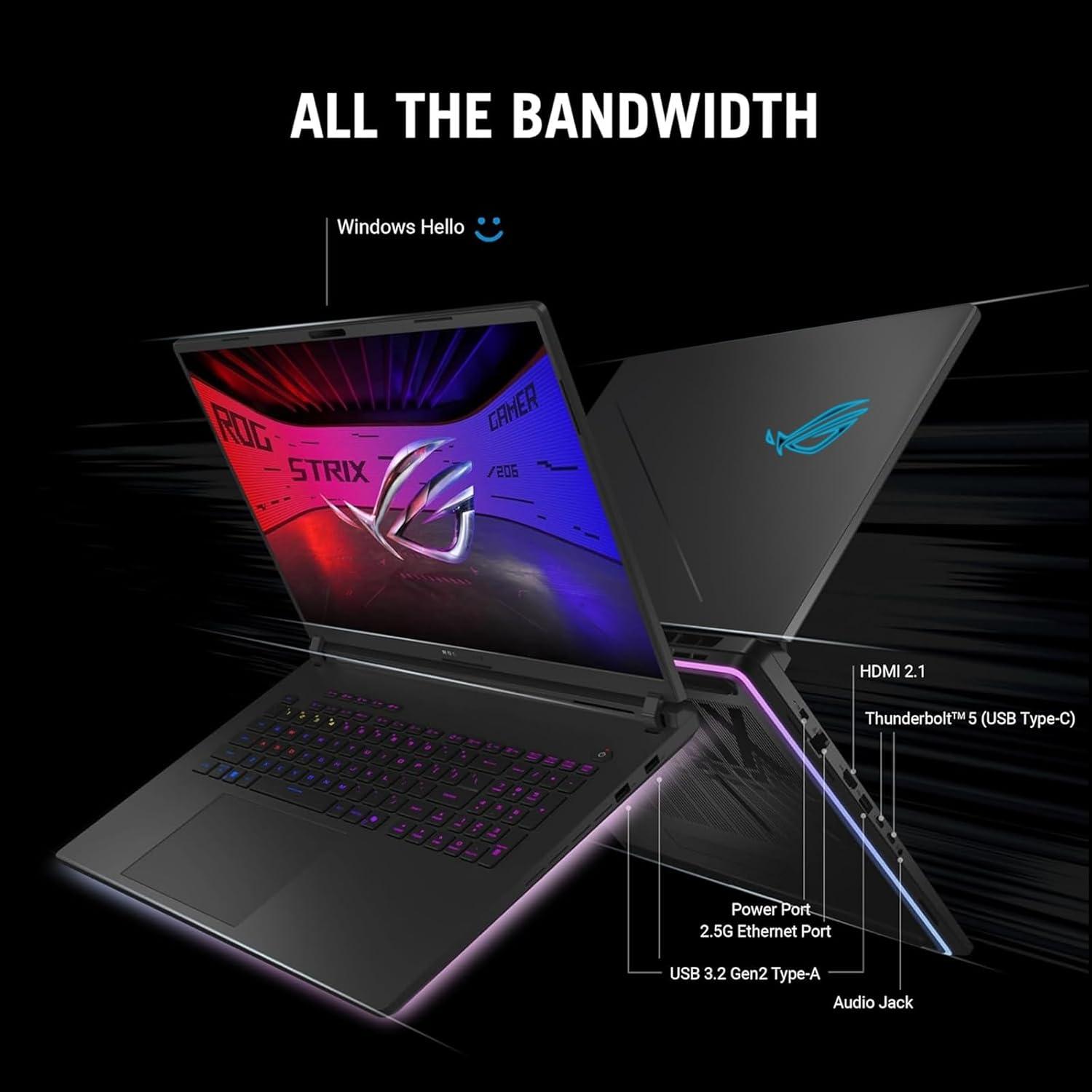 ASUS ROG Strix G18 - KI-Workstation gegen Leistungsengpass, hohe TGP